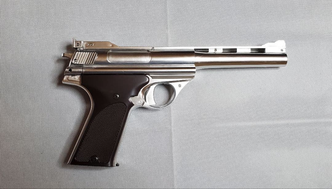 新品　東京マルイ　オートマグ　ステンレスカラー塗装　カスタム　改修品　10禁