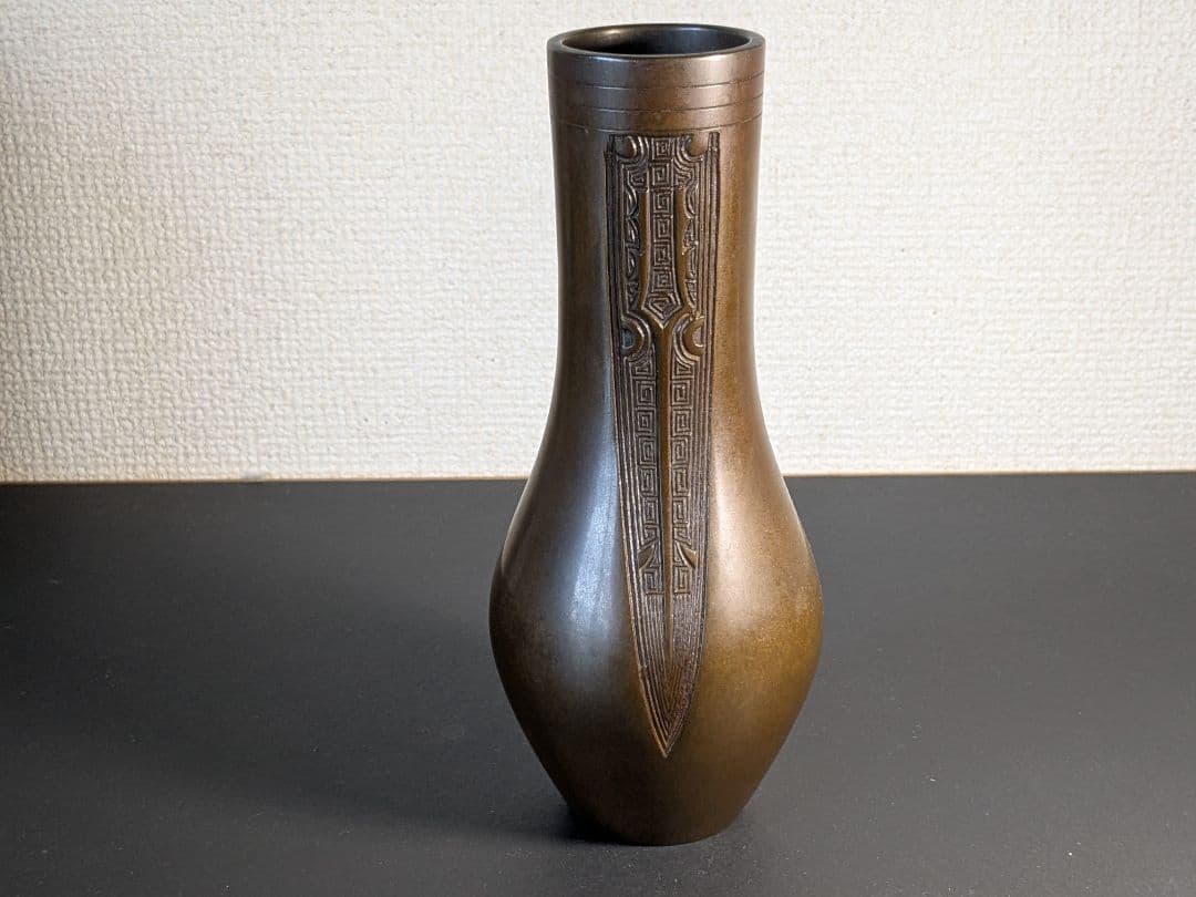 【お値引き】原叟好唐銅杓立　大西清右衛門　千家十職