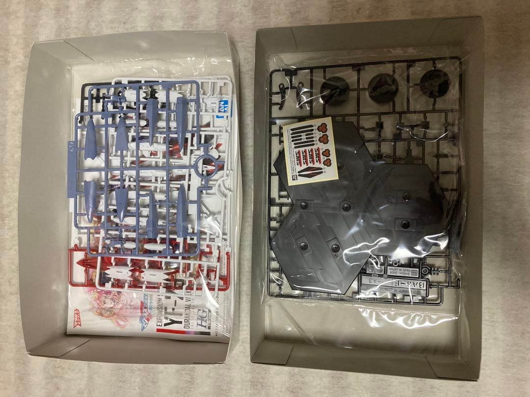 マクロスF HG デュランダル 拡張セット付き　YF-29 プラモデル