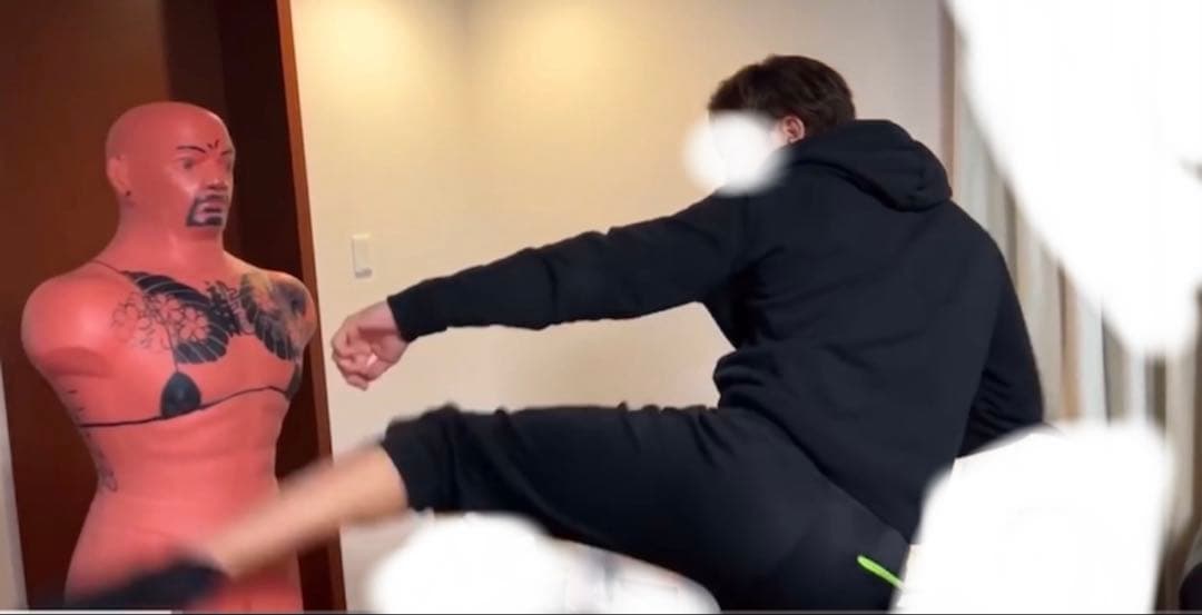 ※プレミア品‼︎‼︎ 【初代ボブ】朝倉未来さん使用　人間型サンドバッグ