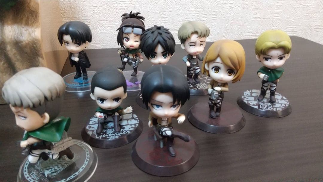 進撃の巨人一番くじ ちびきゅんキャラセットまとめ売り