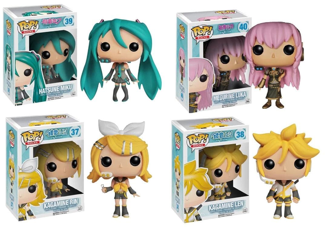 Funko Pop! Vocaloid series 4種セット