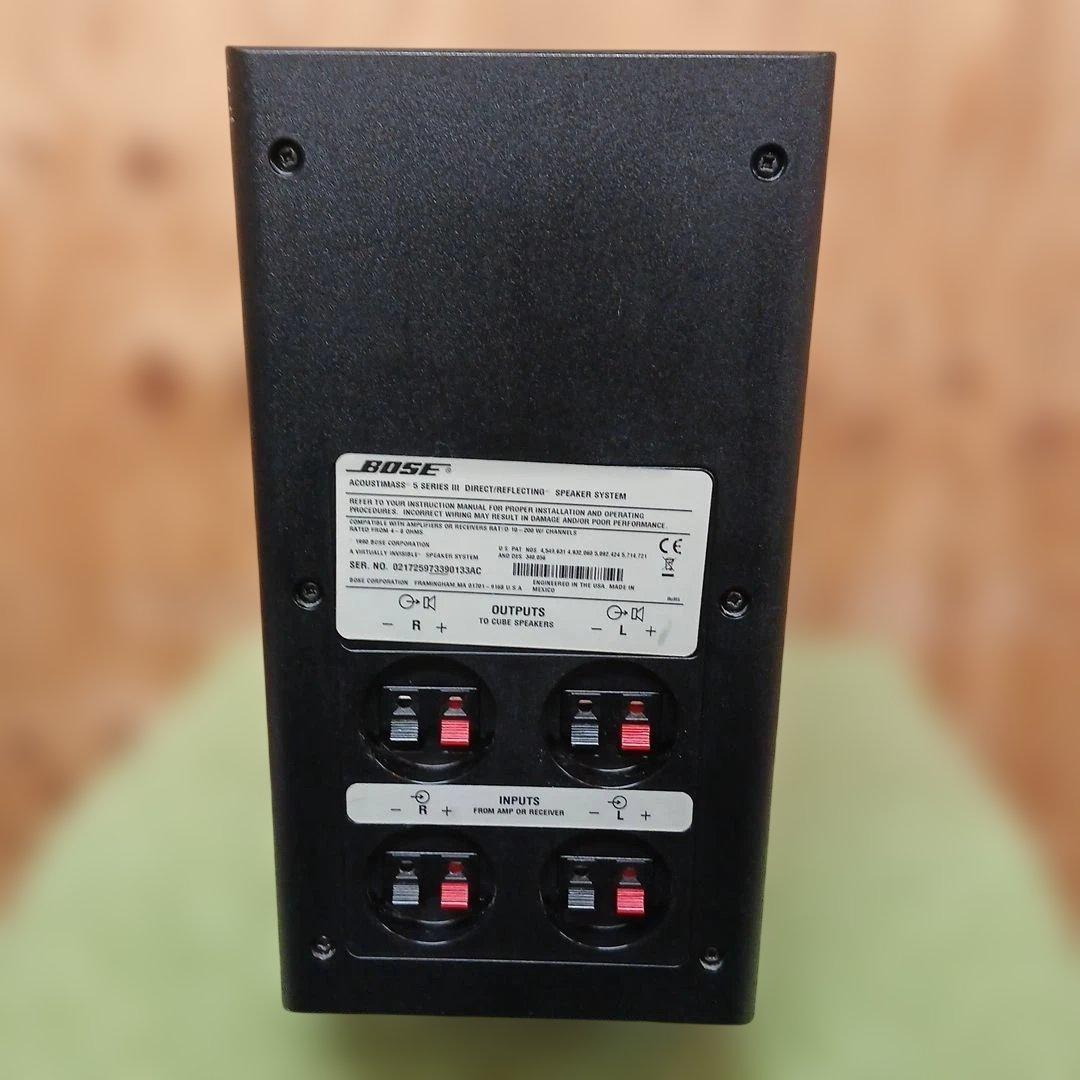 BOSE 5 Series III speaker system ＋RA-18㉛