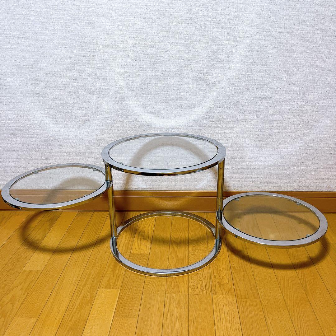 ミッドセンチュリー 丸型ラウンドテーブル