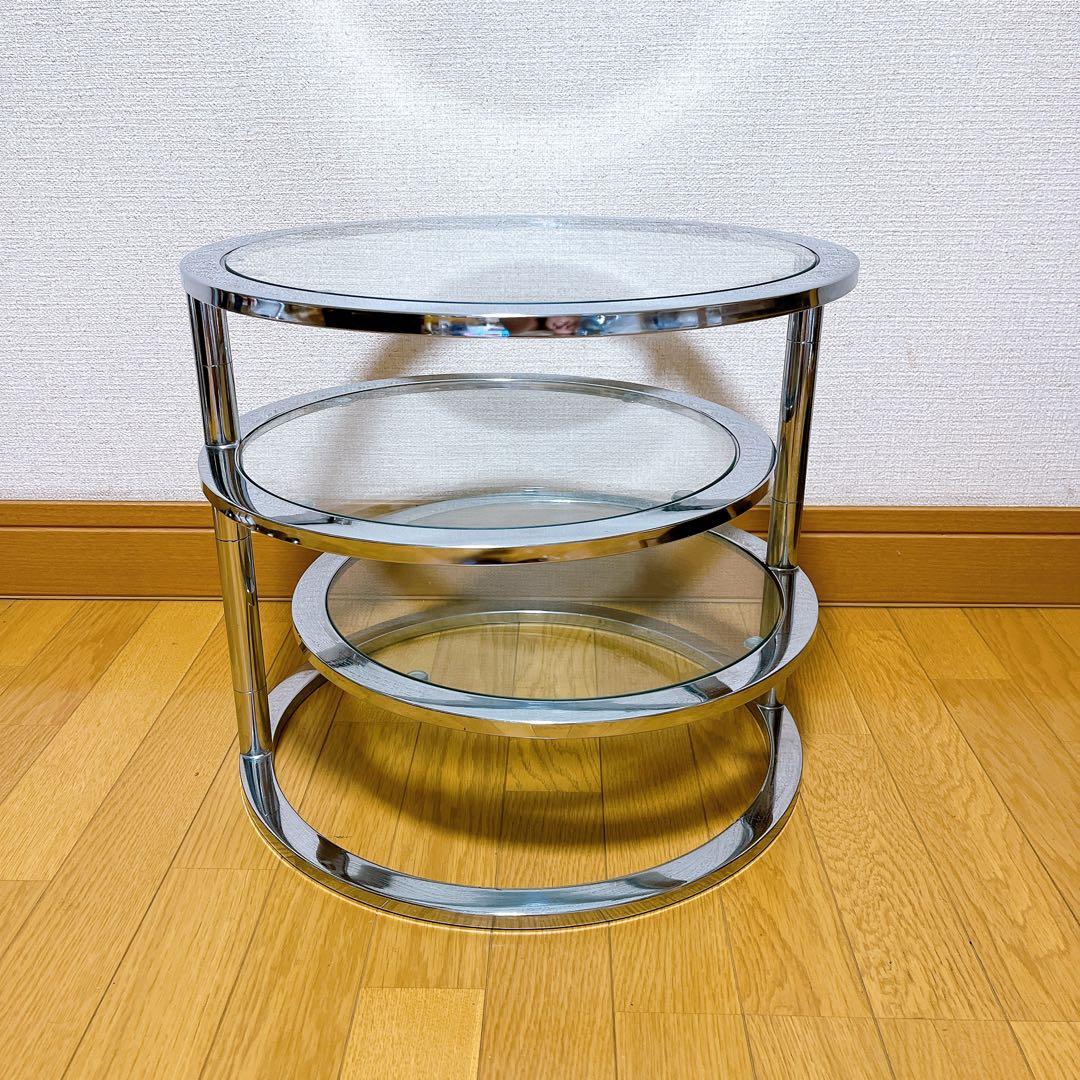 ミッドセンチュリー 丸型ラウンドテーブル