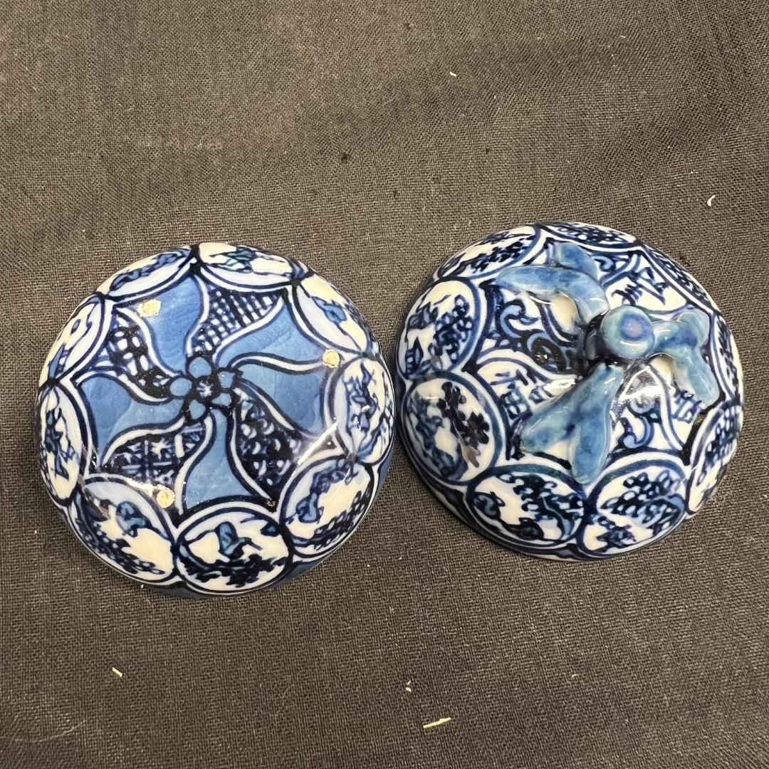 〇Ea右1021 祥瑞蜜柑 香合 五山窯 共箱