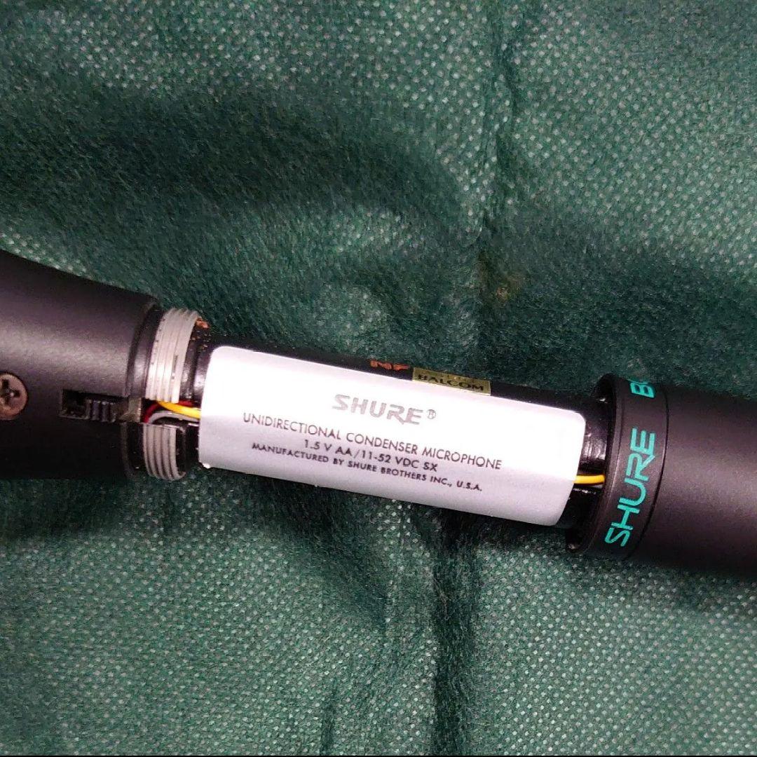 SHURE コンデンサーマイク ファンタム電源なしで使用可能 BETABG5.0