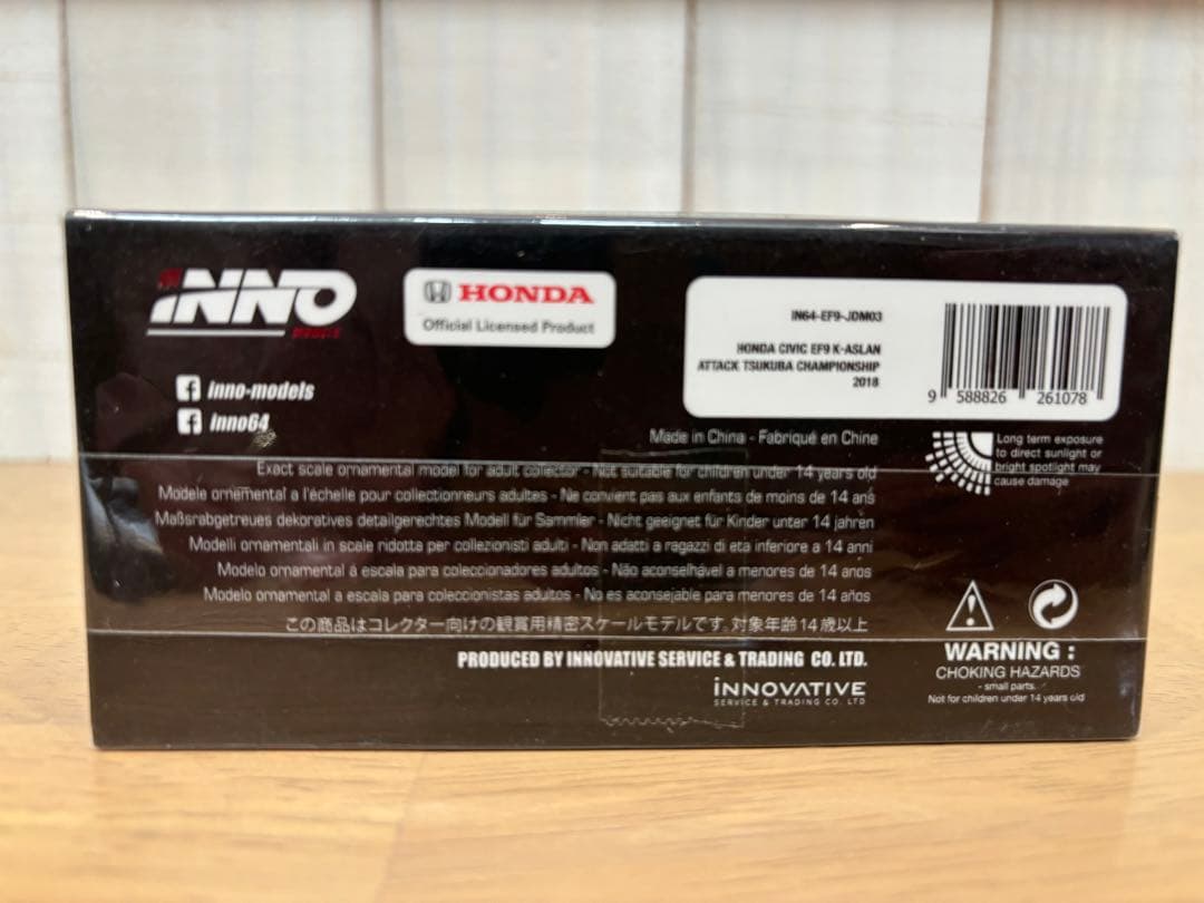 INNO K-ASLAN EF9 アスラン グランドシビック イノモデル