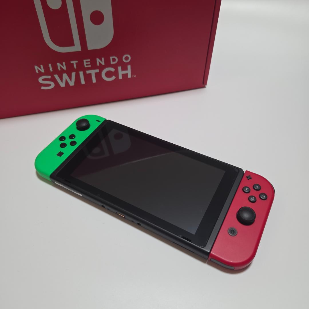 Nintendo Switch 本体 箱付属品完備 ポーチ付