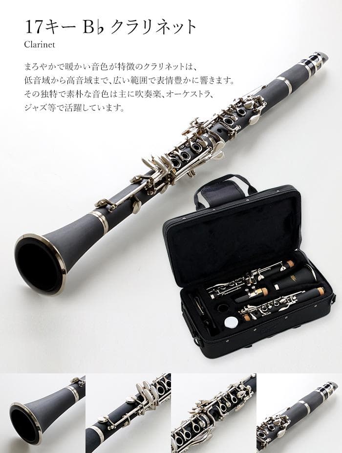 新品 未使用 送料無料 クラリネット セット