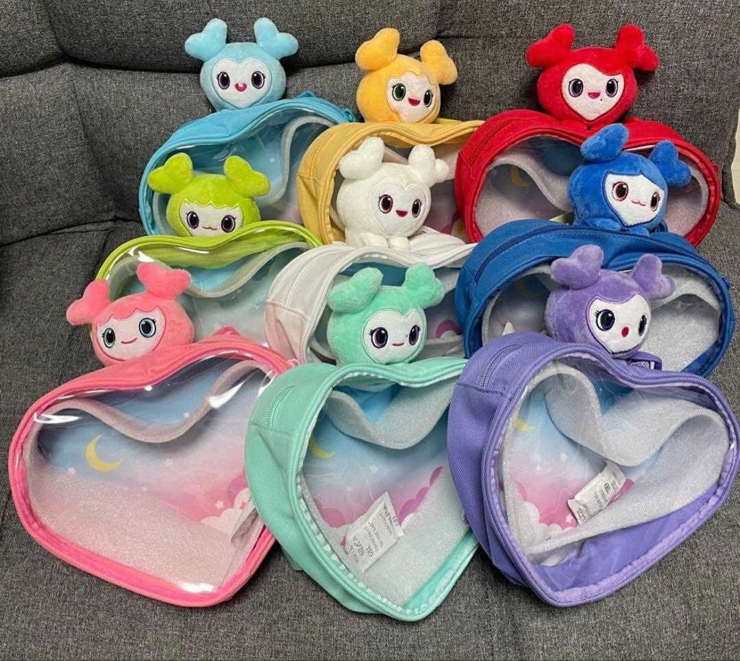 GIGO限定 TWICE ぴょこきゅんボディバッグ 全９種コンプリートセット