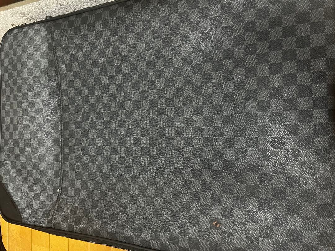 【引渡し可能！】Louis Vuitton 黒キャリーケース【要メンテナンス】