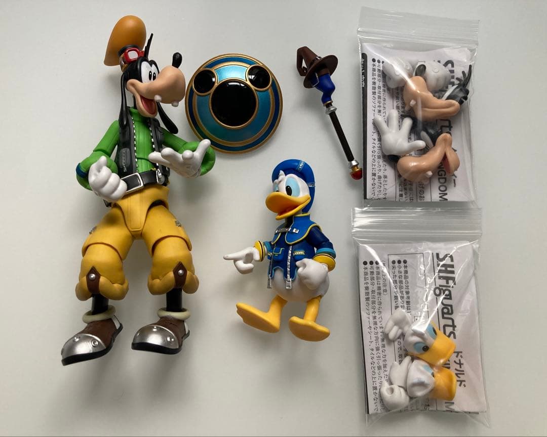 S.H.Figuarts フィギュアーツ キングダムハーツ ドナルド、グーフィー