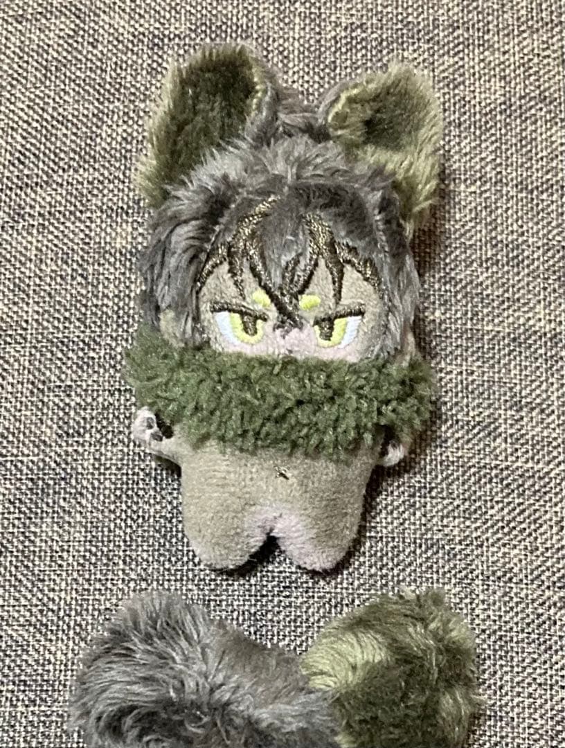 自作ぬいぐるみ・緑の男の子