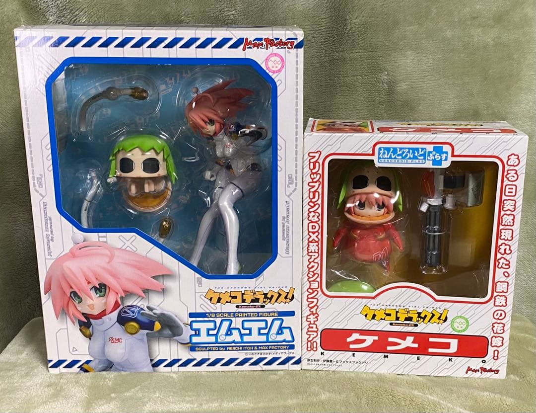 ケメコデラックスセット ねんどろいど ケメコ & エムエム フィギュア 未開封