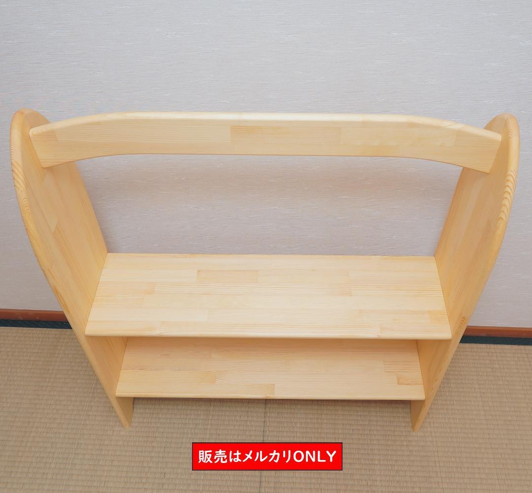 シュタイナー ついたて ハンドメイド ２台（パイン）(4/4)