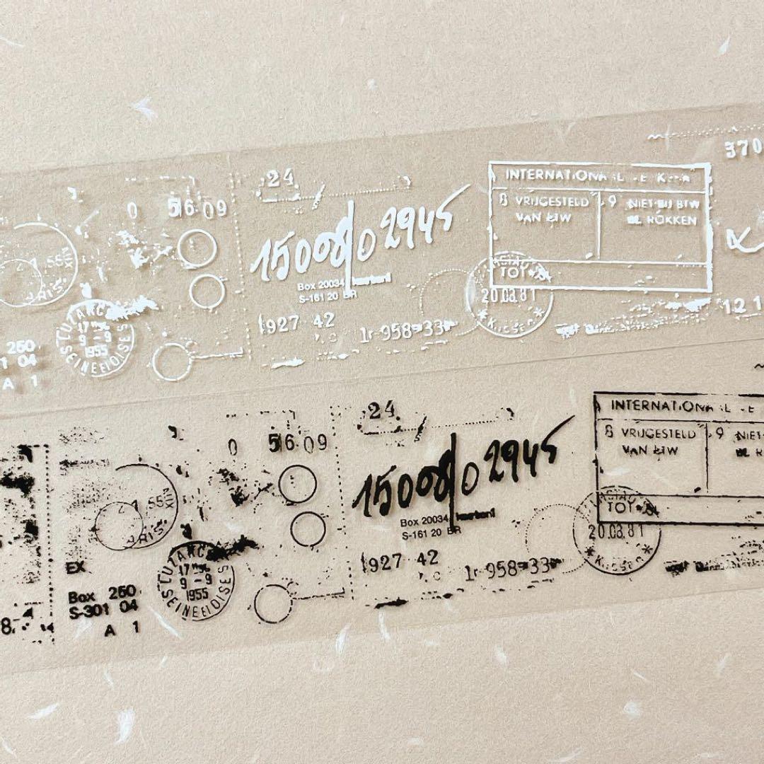 ⭐️SALE⭐️PLUSMINUS PETテープ　海外マスキングテープ 【1198】