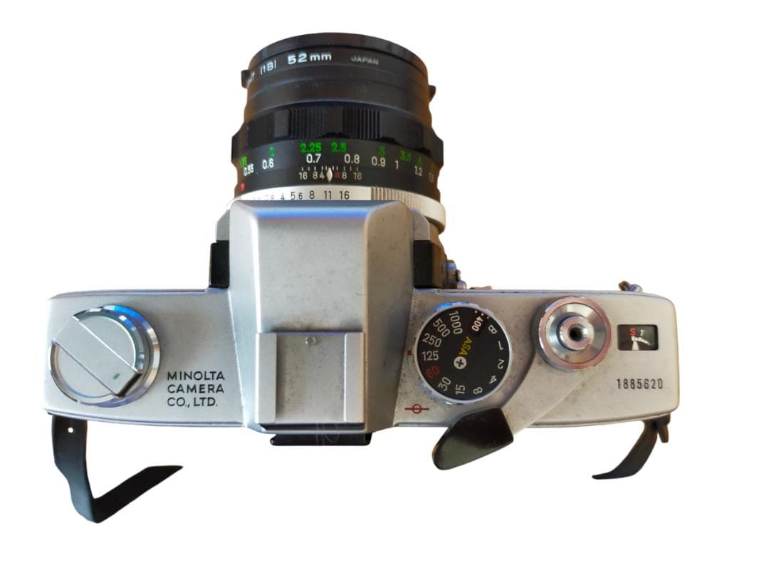 ミノルタ(minolta)SRT101&MC-ROKKOR-PF f=55mm