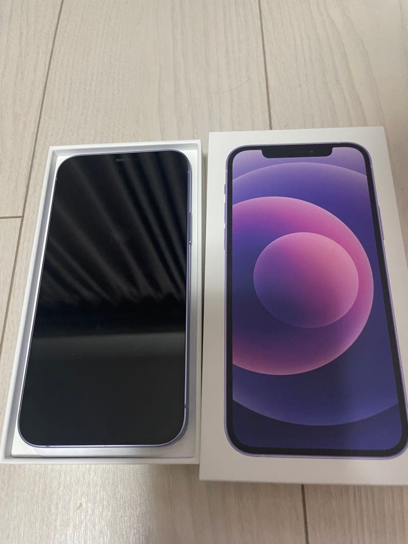 Apple iPhone 12 パープル 本体のみ　美品