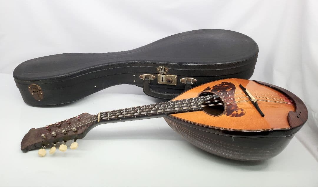 管80 1968年 落合忠男 マンドリン オールド　ビンテージ　ケース有