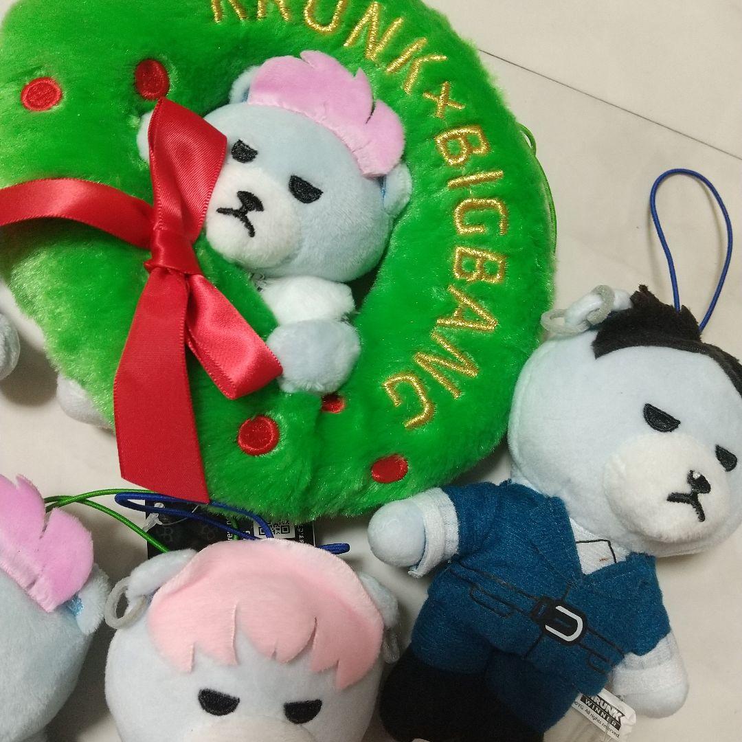 新品　BIGBANG KRUNK クリスマスリース TOP　マスコット　セット