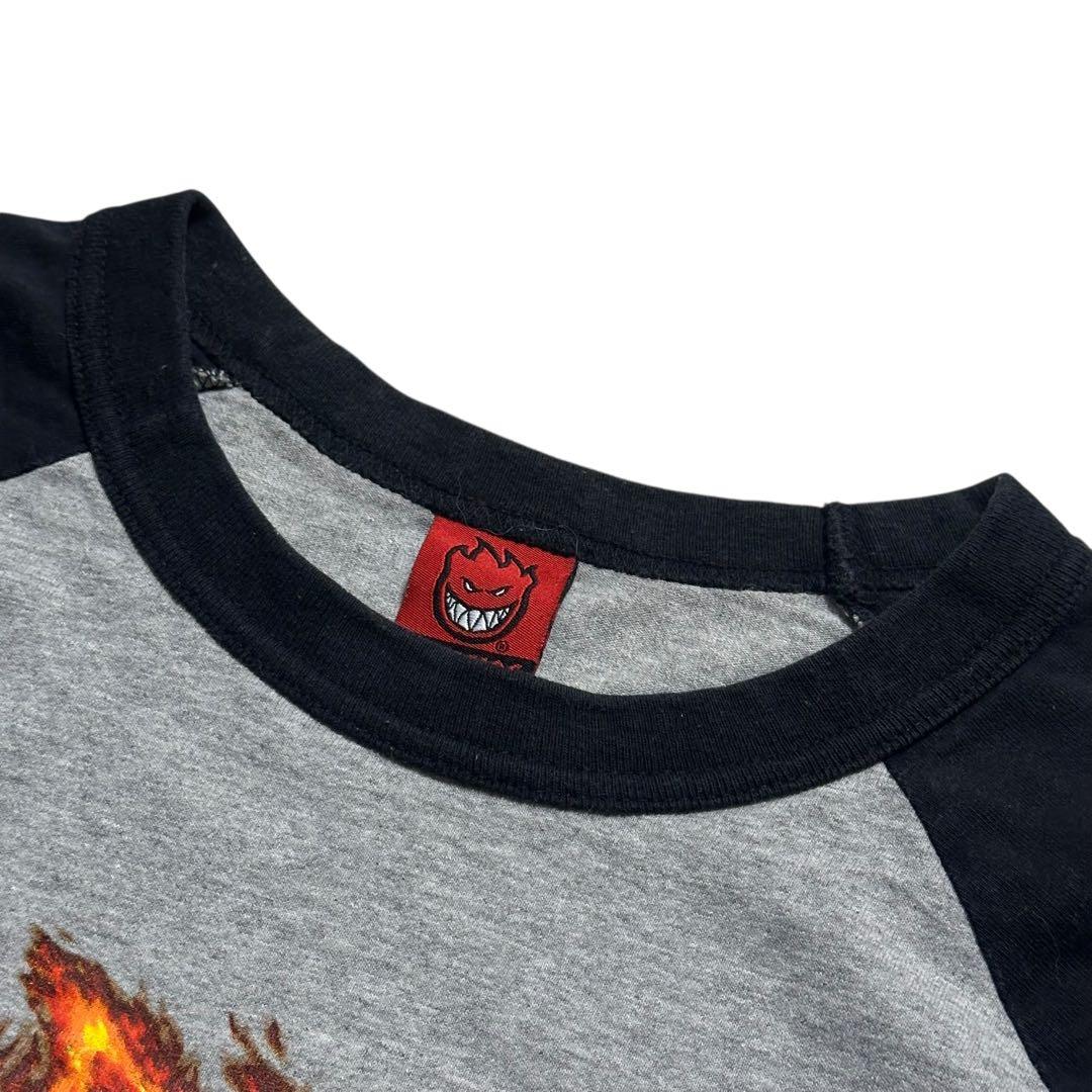 00s〜 \"Spitfire Wheels\" Raglan Print Tee