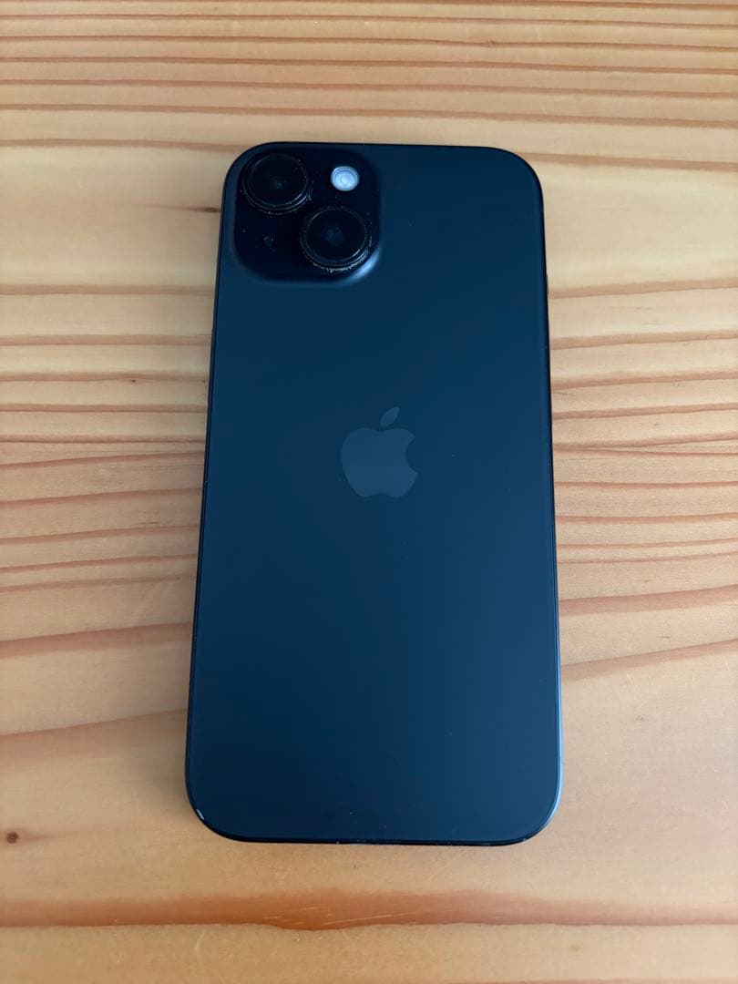 iPhone 15 128GB ブラック アクセサリーセット