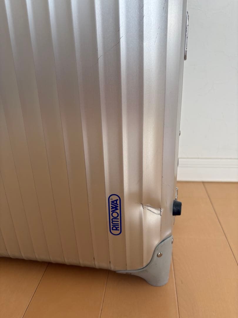 難ありRIMOWA　スーツケース　トパーズ　クラシック　No.6228　シルバー