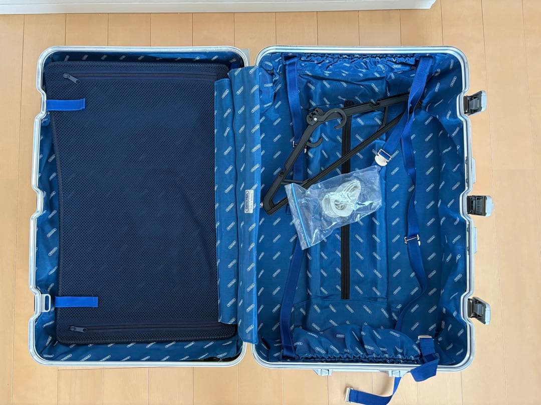 難ありRIMOWA　スーツケース　トパーズ　クラシック　No.6228　シルバー