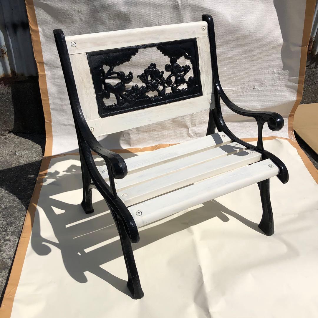 Disney ガーデンミッキー&フレンズ ガーデンファニチャー 鋳物 チェアー