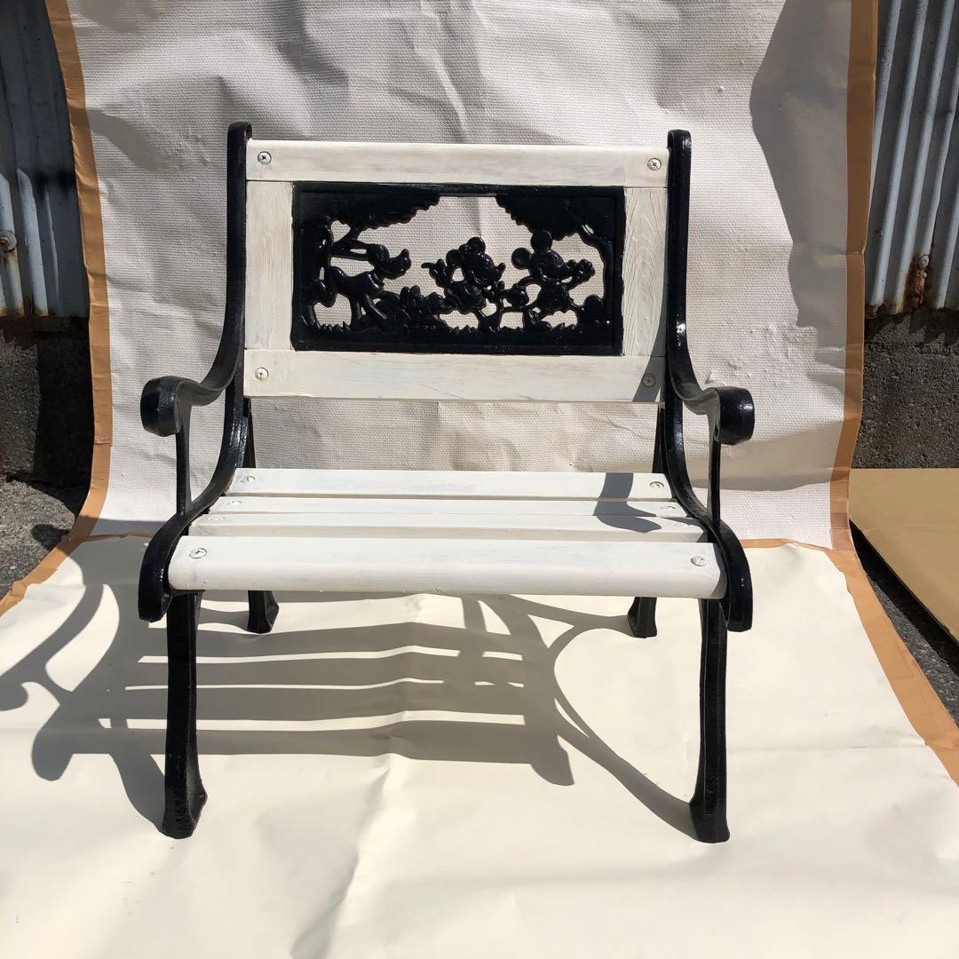 Disney ガーデンミッキー&フレンズ ガーデンファニチャー 鋳物 チェアー