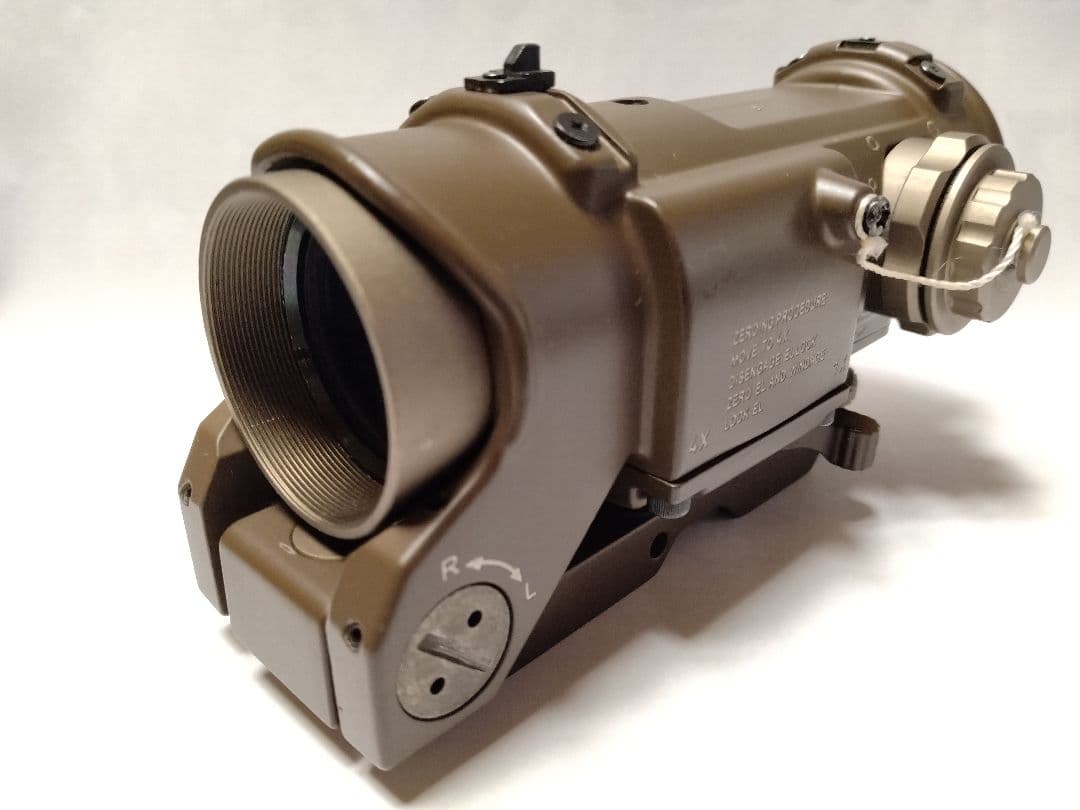ELCAN Specter DR タイプ 1x 4x ライフルスコープ FDE