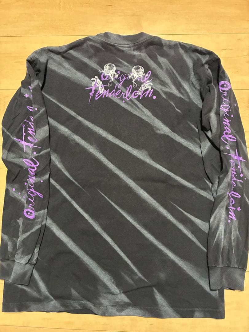 H*i様 テンダーロインダリスカルロングTシャツブラックＬサイズ