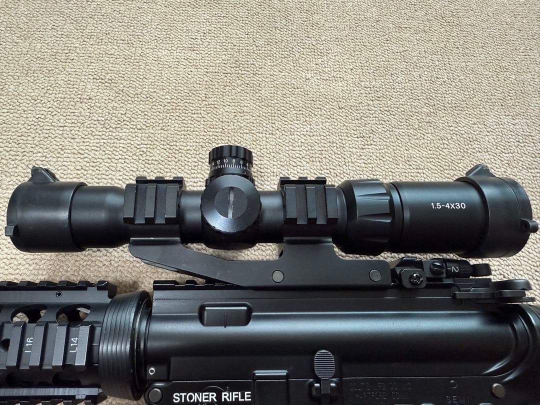 東京マルイ SOPMOD M4 次世代電動ガン　リポバッテリー使用　フル装備