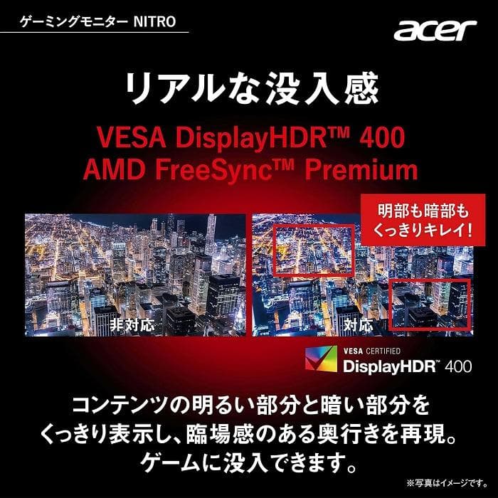新品未開封 Acer NITRO VG1 VG271Zbmiipx 27インチ