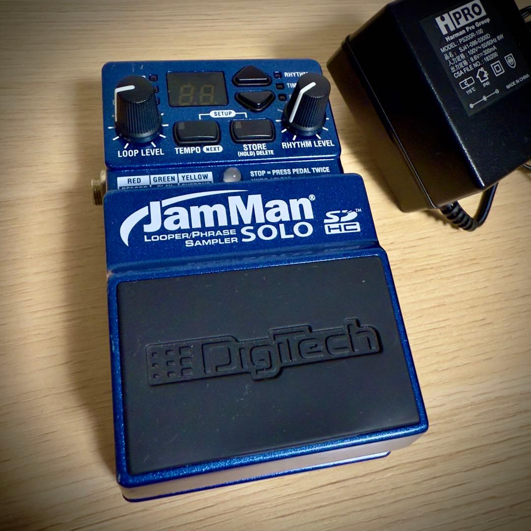 Digitech JamMan Solo ルーパー ＋ 純正AC