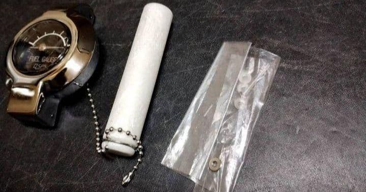 希少 新品 CB350F CB400F CB750K ゲージ付 タンク キャップ