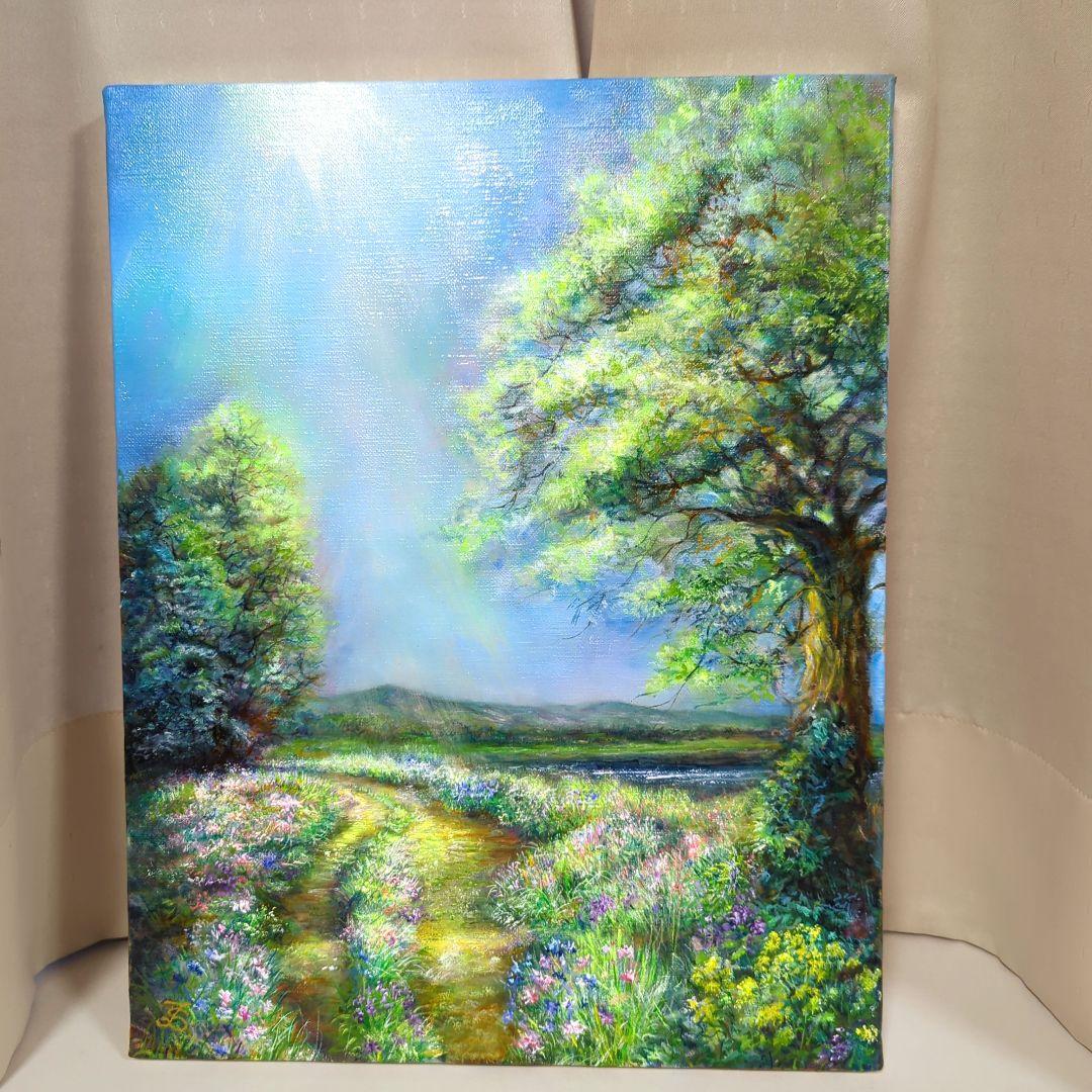 風景画　画家painterTMKの絵画　インテリア　画家本人出品　一点物