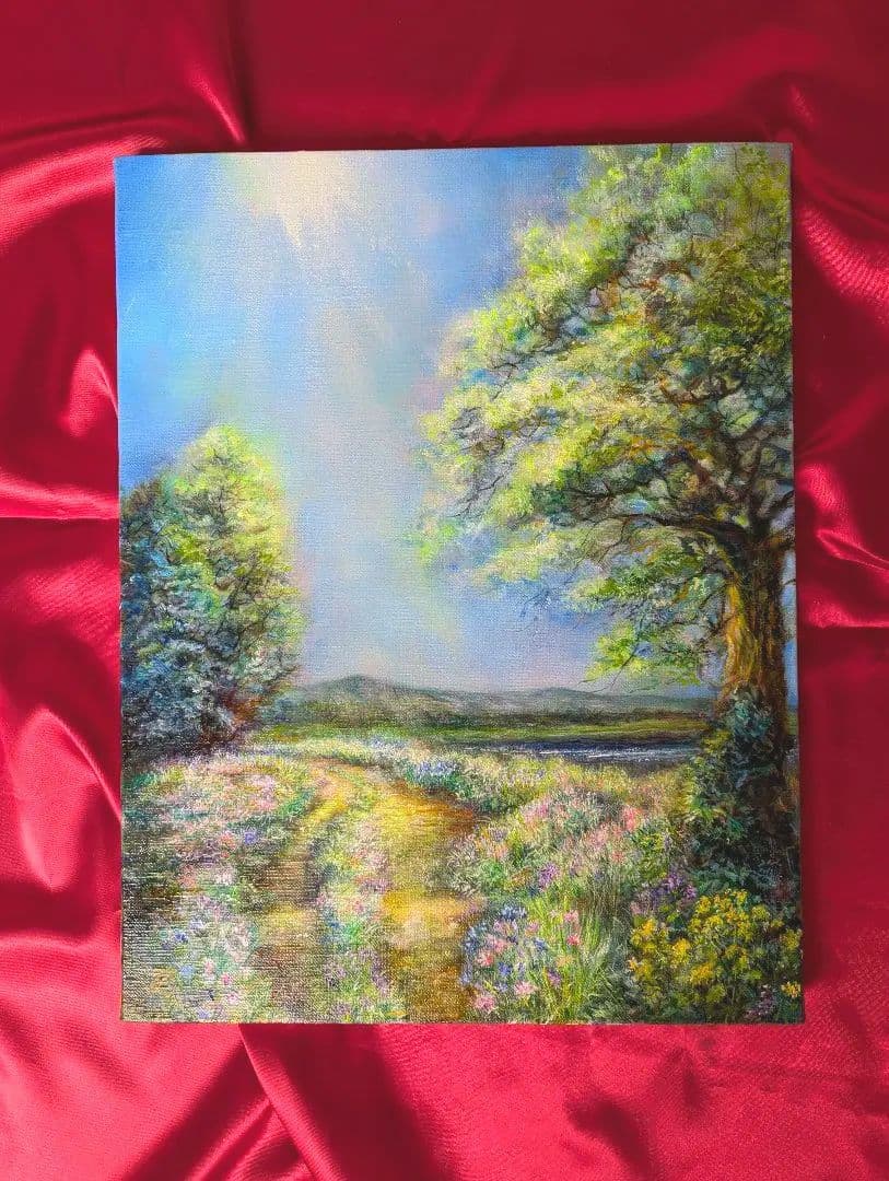 風景画　画家painterTMKの絵画　インテリア　画家本人出品　一点物