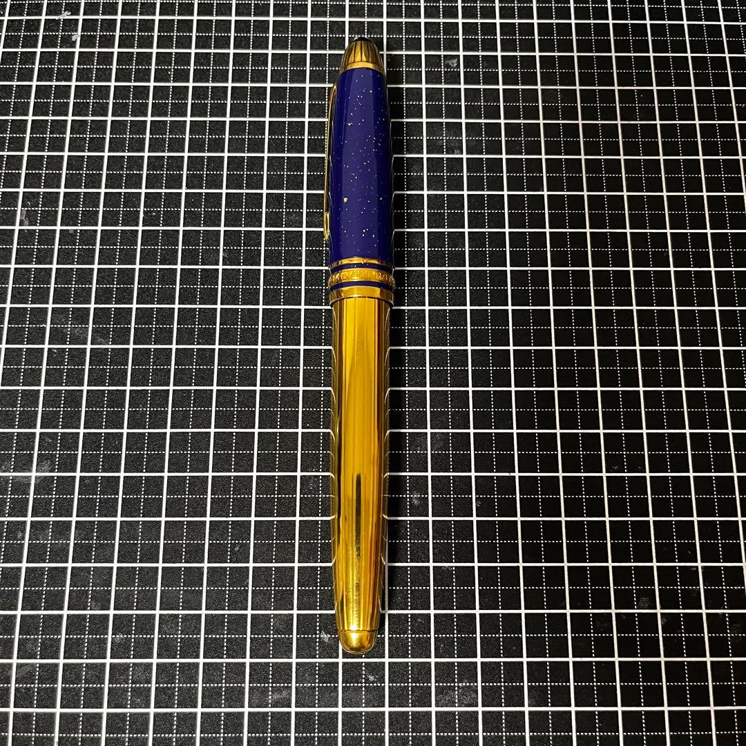 モンブラン ローラーボール ソリテール ラムセスII ラピスラズリ バーメイル