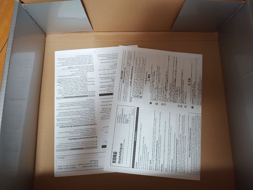 KORG monologue (acアダプター付き)