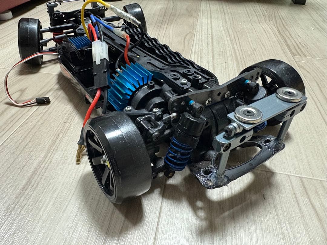 TT-01 二駆化　ドリフト