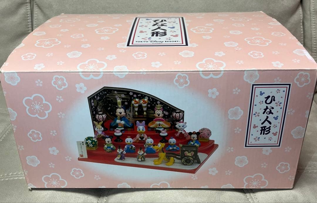 雛人形★東京ディズニーランドリゾートミッキーミニーひな祭り女子かわいいフィギュア