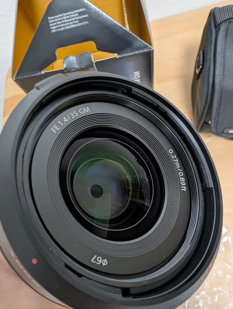 SONY SEL35F14GM 35mm F1.4 GM レンズ