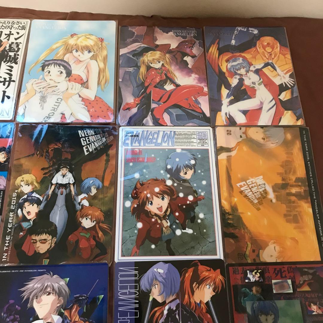 新世紀エヴァンゲリオン　未使用品　下敷き【約26cm×約19cm】セット　29枚