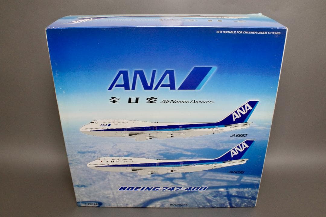 レア ANA B747-400D JA8960 BBOXANA02 1/200