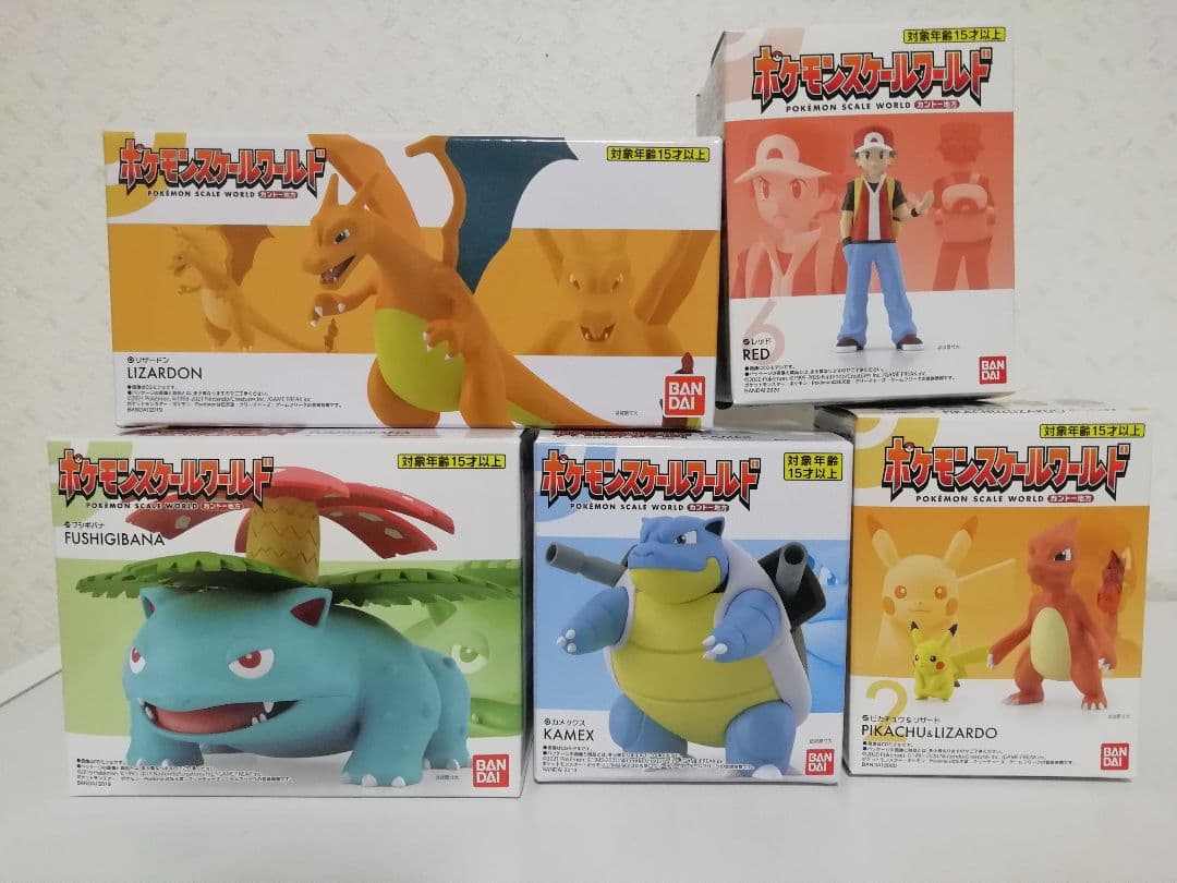 【新品未開封】ポケモンスケールワールド カントー地方セット