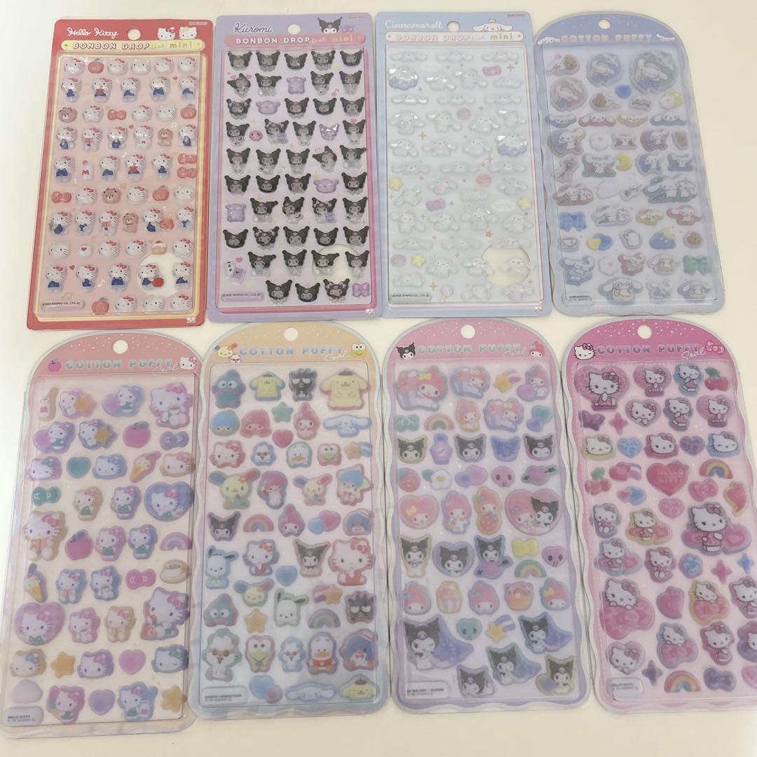 正規品☆ シール　サンリオ　ボンボンドロップシール　たまごっち　ディズニー
