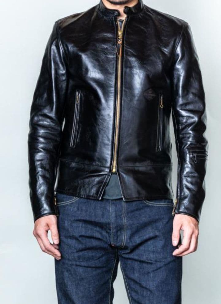 GERUGA ゲルガ GR-J-12 シングルライダース 馬革