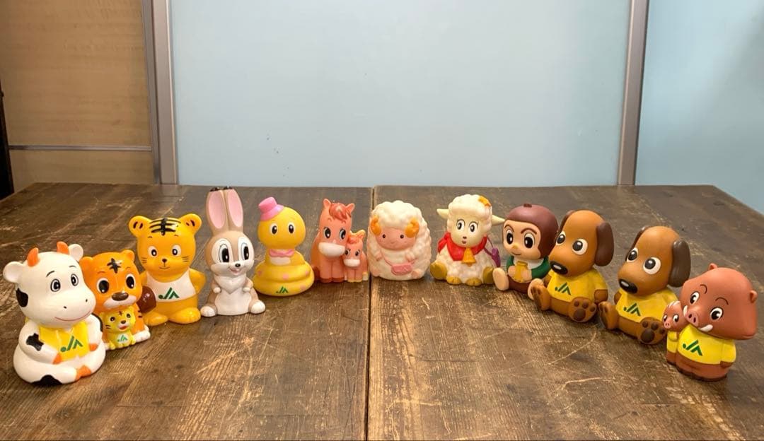 ソフビ貯金箱 計20点 まとめ売り JA スシロー 阪神タイガース 銀行